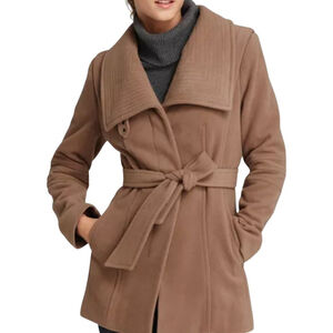 Andrew Marc New York Captive Wool Jacket Coat Camel Size 4 NWT $380